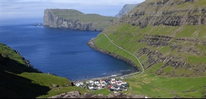 Walking in the Faroe Islands